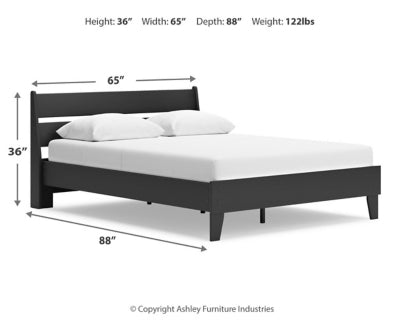 Socalle Queen Panel Platform Bed