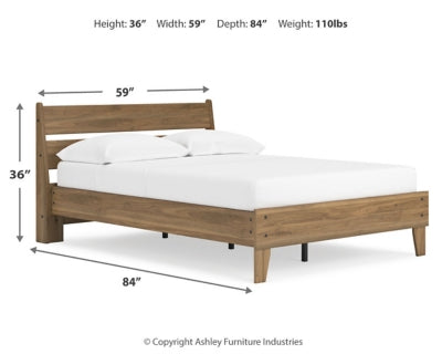 Deanlow Full Platform Panel Bed