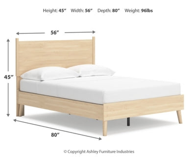 Cabinella Full Platform Panel Bed