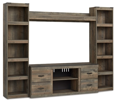 Mueble de entretenimiento Trinell de 4 piezas