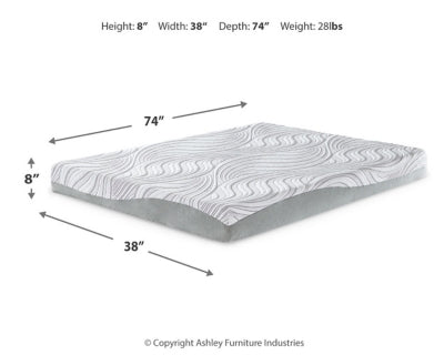 8 Inch Memory Foam Twin Mattress