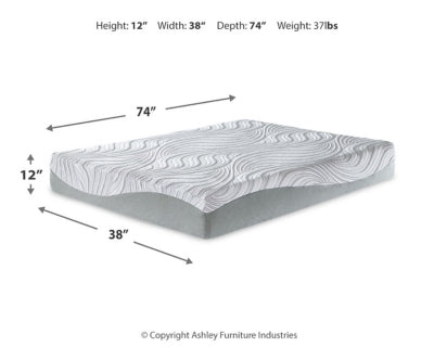 12 Inch Memory Foam Twin Mattress
