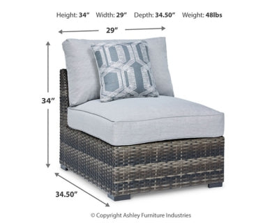 Harbor Court Armless Chair with Cushion (Set of 2)