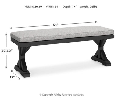 Beachcroft Outdoor Bench with Cushion