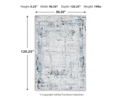 Emertonly 8' x 10' Washable Rug