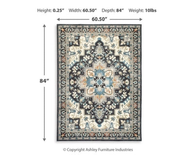 Leningston 5' x 7' Washable Rug