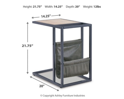 Freslowe Chairside End Table