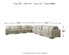 Lyndeboro 7-Piece Sectional