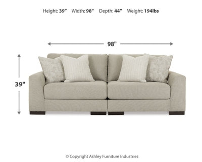 Lyndeboro 2-Piece Sectional Loveseat