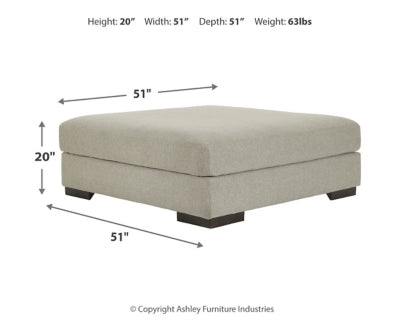 Lyndeboro Oversized Accent Ottoman