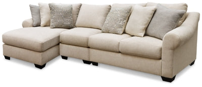 Seccional de 3 piezas Carnaby con chaise longue