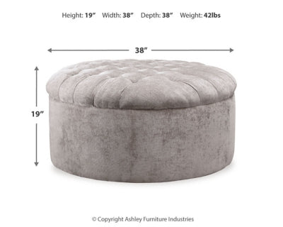 Carnaby Oversized Accent Ottoman