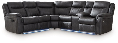 Perarrygin 2-Piece Reclining Sectional