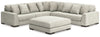 Regent Park 5-Piece Sectional with Ottoman