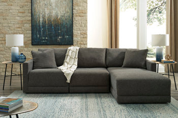 Evey 3-Piece Sectional with Chaise