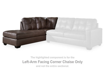 Barlin Mills Chaise de esquina mirando hacia la izquierda