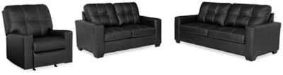 Sofá, sillón de dos plazas y sillón reclinable Barlin Mills