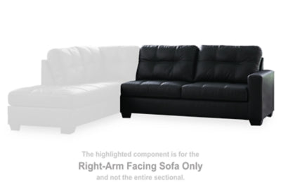 Barlin Mills Sofá con brazo derecho frontal