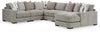 Aslan Court 6-Piece Sectional with Chaise