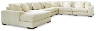Seccional Lindyn de 6 piezas con chaise