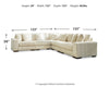 Lindyn 5-Piece Sectional