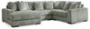 Lindyn 4-Piece Sectional with Chaise