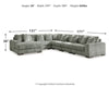 Lindyn 6-Piece Sectional with Chaise