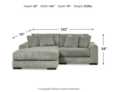 Lindyn 2-Piece Sectional with Chaise