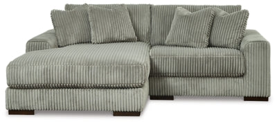Seccional Lindyn de 2 piezas con chaise lounge