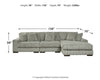 Lindyn 3-Piece Sectional with Chaise