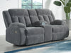 Greely Bend Power Reclining Loveseat with Console