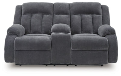 Greely Bend Power Reclining Loveseat with Console