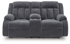 Greely Bend Power Reclining Loveseat with Console