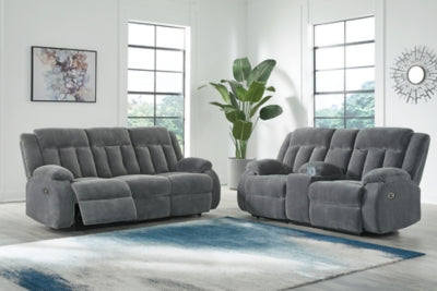 Greely Bend Power Reclining Sofa and Power Recliner