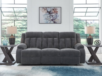 Greely Bend Power Reclining Sofa with Drop Down Table