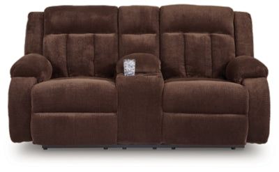 Greely Bend Power Reclining Loveseat with Console