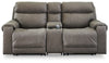 Starbot 3-Piece Power Reclining Sectional Loveseat with Console