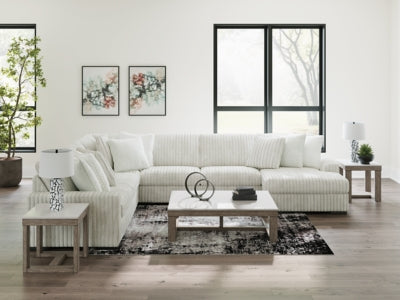 Stupendous 5-Piece Sectional with Chaise