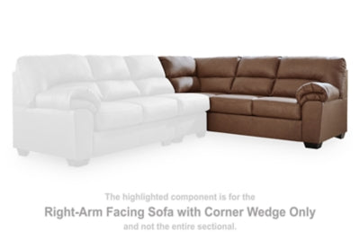 Whitlock Right-Arm Facing Sofa with Corner Wedge