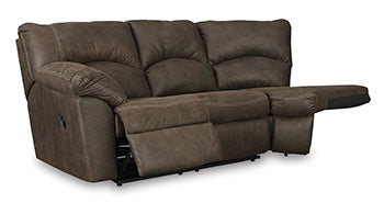 Tambo Left-Arm Facing Reclining Loveseat