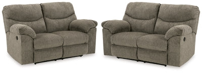 Alphons Set of 2 Reclining Loveseats