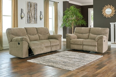 Alphons Reclining Sofa and Loveseat