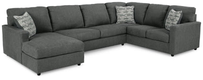 Seccional de 3 piezas con chaise Edenfield