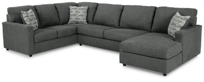 Seccional de 3 piezas con chaise Edenfield