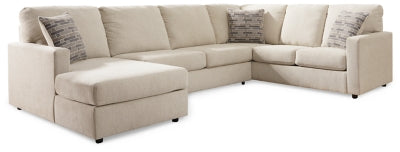 Seccional de 3 piezas con chaise Edenfield