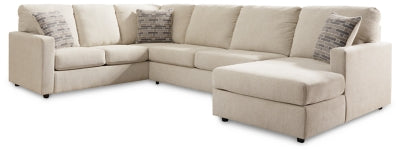 Seccional de 3 piezas con chaise Edenfield