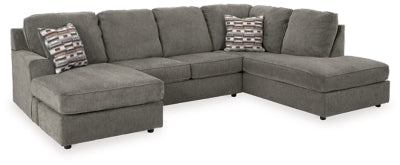 Sofá seccional de 2 piezas O'Phannon con chaise longue