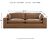 Emilia 2-Piece Sectional Loveseat