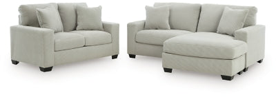 Amesley Sofa Chaise and Loveseat