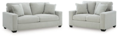 Amesley Sofa and Loveseat